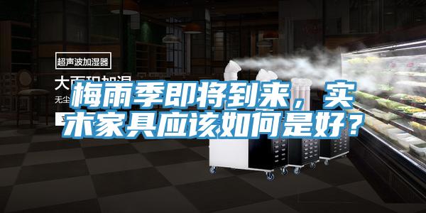 梅雨季即將到來，實木家具應該如何是好？