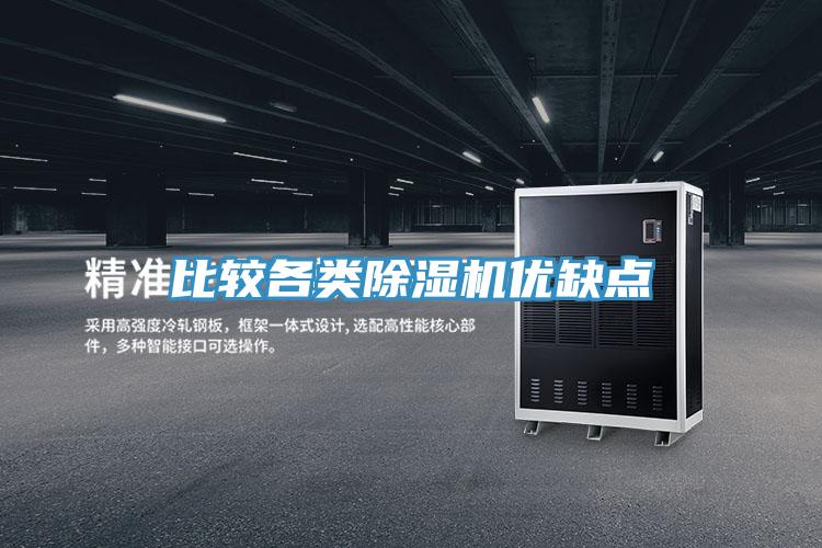比較各類除濕機優缺點