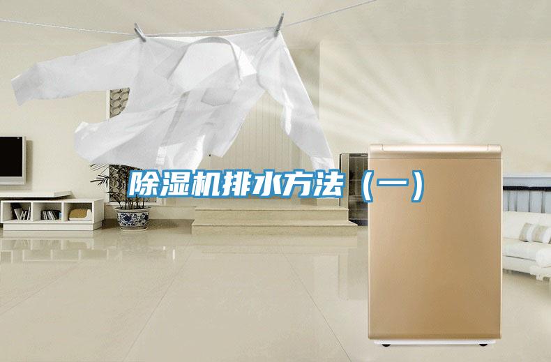 除濕機排水方法（一）