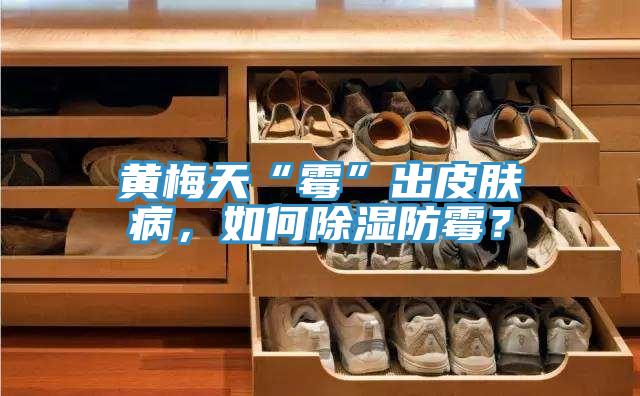 黃梅天“霉”出皮膚病，如何除濕防霉？