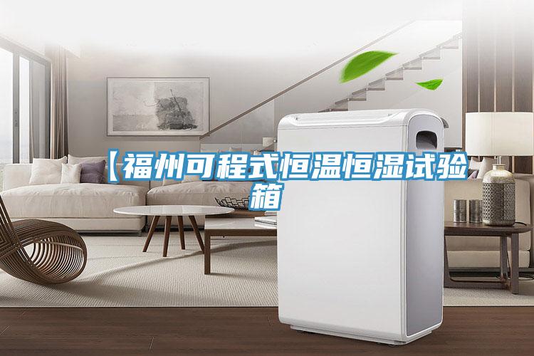 【福州可程式恒溫恒濕試驗箱