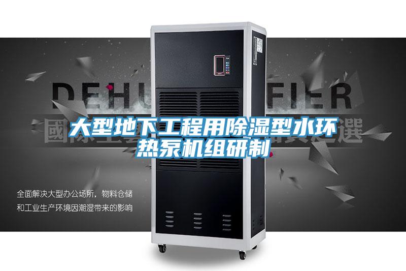 大型地下工程用除濕型水環熱泵機組研制