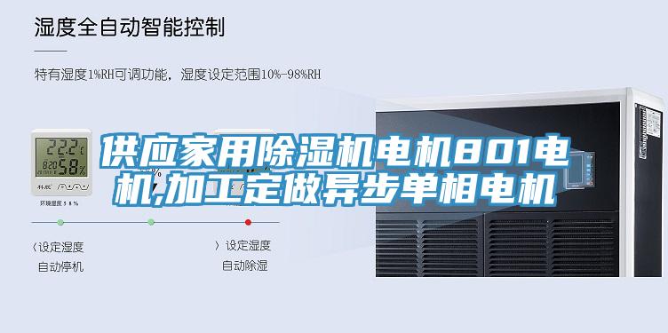 供應家用除濕機電機801電機,加工定做異步單相電機