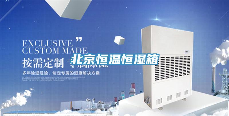 北京恒溫恒濕箱