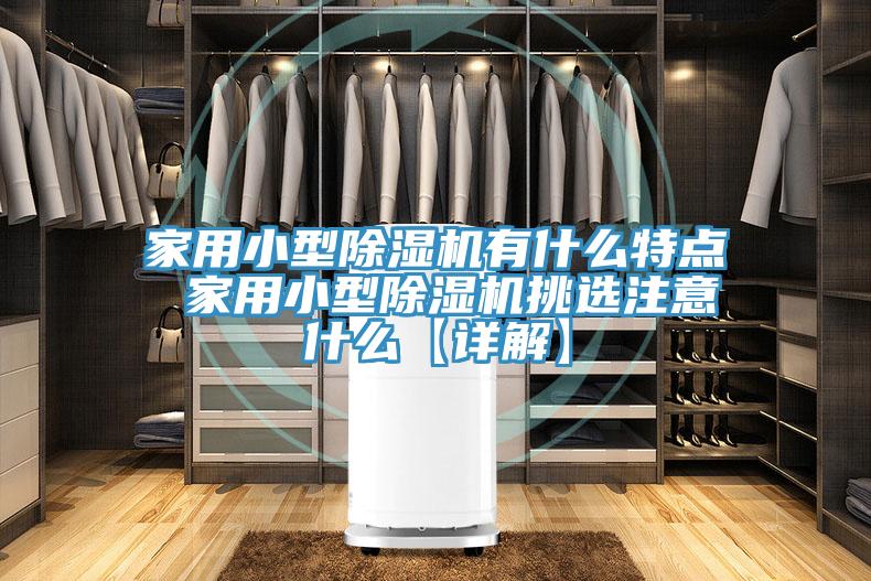 家用小型除濕機(jī)有什么特點(diǎn) 家用小型除濕機(jī)挑選注意什么【詳解】