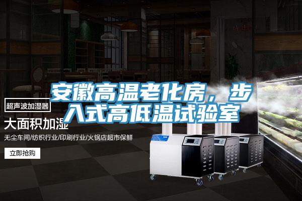 安徽高溫老化房，步入式高低溫試驗室