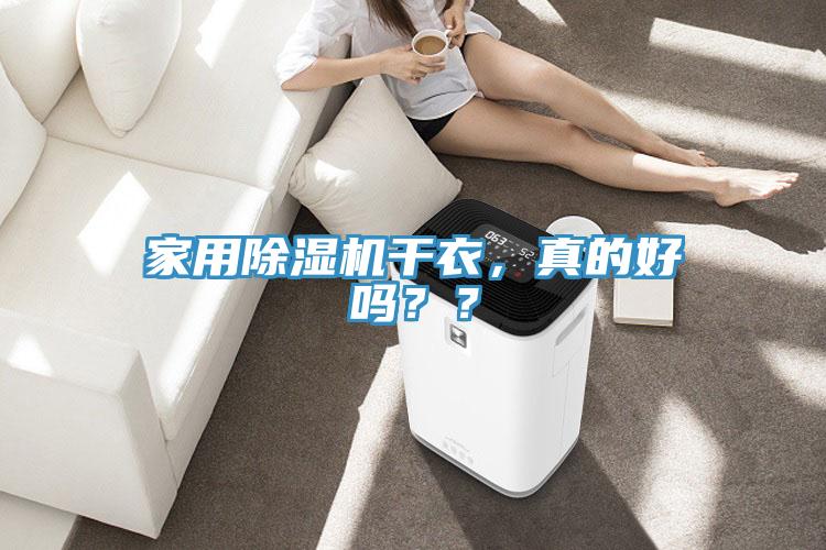 家用除濕機干衣，真的好嗎？？