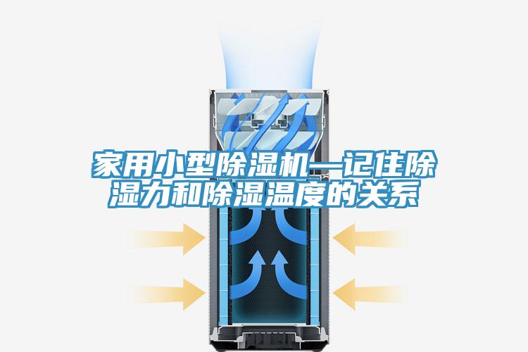 家用小型除濕機(jī)—記住除濕力和除濕溫度的關(guān)系