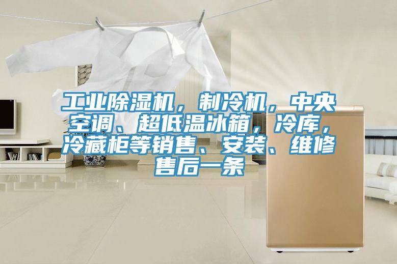 工業除濕機,制冷機,中央空調、超低溫冰箱,冷庫,冷藏柜等銷售、安裝、維修售后一條