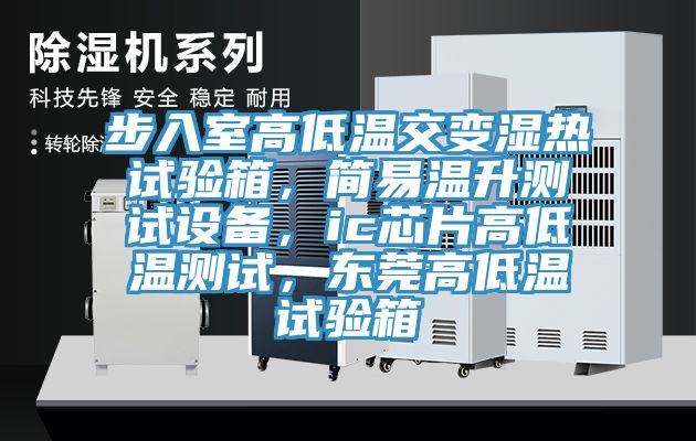 步入室高低溫交變濕熱試驗箱，簡易溫升測試設備，ic芯片高低溫測試，東莞高低溫試驗箱