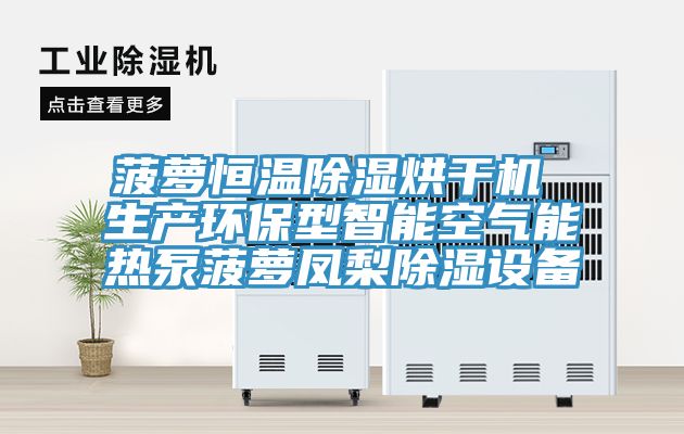 菠蘿恒溫除濕烘干機 生產(chǎn)環(huán)保型智能空氣能熱泵菠蘿鳳梨除濕設備
