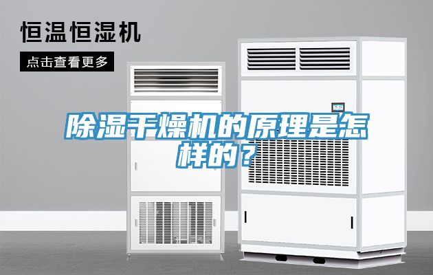 除濕干燥機的原理是怎樣的？
