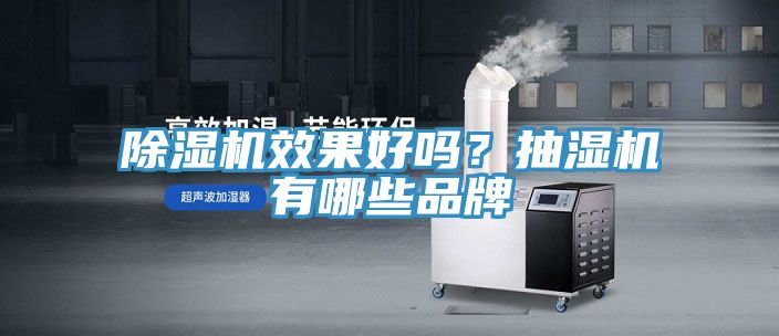 除濕機效果好嗎？抽濕機有哪些品牌