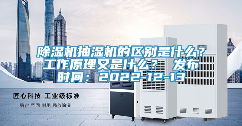 除濕機抽濕機的區別是什么？工作原理又是什么？ 發布時間：2022-12-13