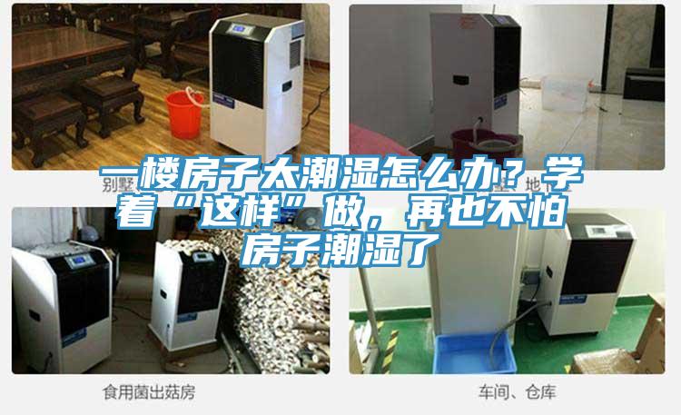 一樓房子太潮濕怎么辦？學著“這樣”做，再也不怕房子潮濕了